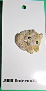 DE COLECCIÓN JHB 1&1/4" MAMÍFERO ANIMAL PLÁSTICO REALISTA 2 AGUJEROS NOVEDAD BOTONES NOC-J5 - Imagen 1 de 3
