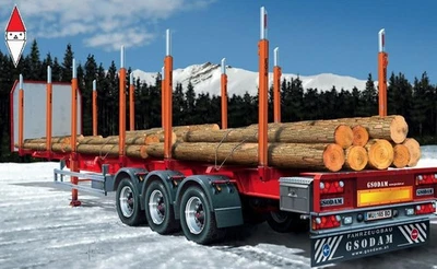 ITALERI 1/24 TIMBER TRAILER - Immagine 1 di 2