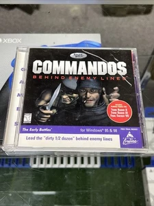 Commandos Behind Enemy Lines PC Game 1998 RTT Real Time Tactics Windows 95 98 - Picture 1 of 6