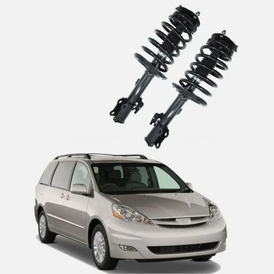 Par de puntales y amortiguadores delanteros rápidos completos para Toyota Sienna 2005-2010 Foto 1 de 4
