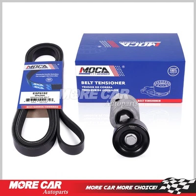 Serpentine Belt Drive Component Kit for Hyundai Sonata Kia Forte Magentis Optima - Image 1 of 4