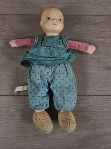 Little Moulin Roty Petite Chose 9" Baby Doll Faccia di Gomma ~ Made in France - Foto 1 di 12