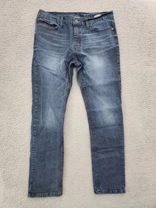 Nautica Jeans Mens 34x31 Blue Slim Fit Stretch Denim Pants Classic NYC Casual - Picture 1 of 13