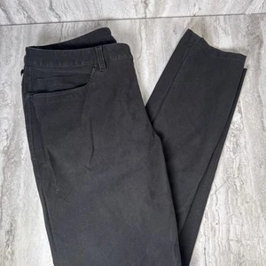 Lululemon ABC Classic Fit 5 Pocket Warpstreme Pant Men's 36x32 Black - Picture 1 of 5