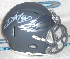 PIZARRA ALT FIRMADA POR RICKY WATTERS PHILADELPHIA EAGLES. MINI CASCO - Certificado J.S.A. - Imagen 1 de 4