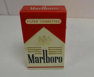 Vintage MARLBORO Cigarette Pack AM Transistor Radio not working gets some static - Picture 1 of 5