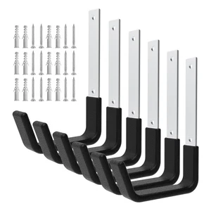 Heavy Duty Utility Hooks - Wall Mount, Hooks for Garage, Hose, Bike, Ladder, ... - Bild 1 von 7