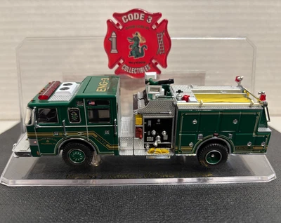 1/64 Código 3 Pierce Dash Montaje Lateral Bomba Motor 3 Clover Hose Co. Foto 1 de 4