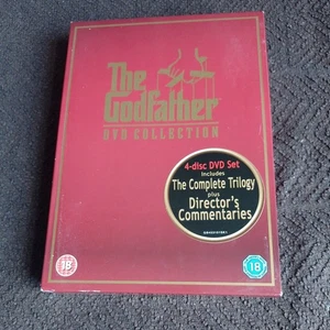 The Godfather Trilogy Dvd Collection Marlon Brando Al Pacino James Caan 4 Disc - Picture 1 of 4