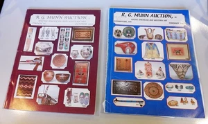 2 R.G. Munn Auktionskataloge Indianer & Western Kunst 2002 Preisliste Nachtrag - Bild 1 von 8