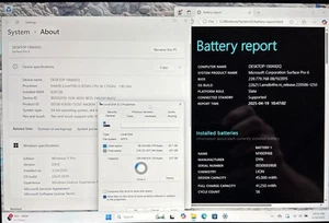 Microsoft Surface Pro 6 i5-8350U/8GB/256GB Wi-Fi Platinum Tablet KBD + CHGR - Picture 1 of 3