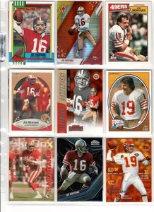 Joe Montana - 18 Card Lot - Free Shipping - Picture 1 of 2