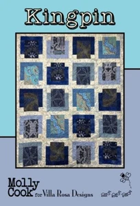 Kingpin Quilt Pattern-A Fat Quarter Pattern - Picture 1 of 2