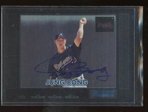 2000 Bowman Heritage JUNG BONG Signed Card autograph auto BRAVES KOREA - Picture 1 of 1