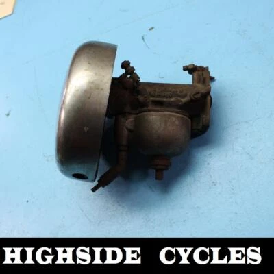 CUBIERTA RESPIRADOR DE AIRE CARBURADOR HARLEY-DAVIDSON PANHEAD LINKERT M74 Foto 1 de 4