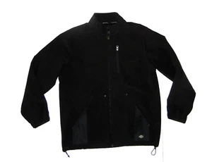 DICKIES STORM Black Warm Poly/Spandex SOFT SHELL JACKET Outdoor Hike Coat Men L - Picture 1 of 10