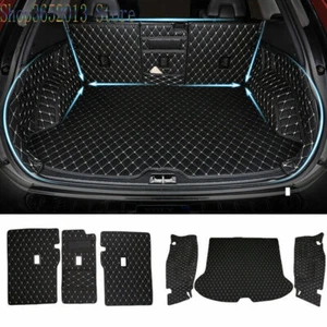 For Volvo XC60 2014-2017 PU Leather Rear Trunk Cover Cargo Mats Back Protector - Picture 1 of 11