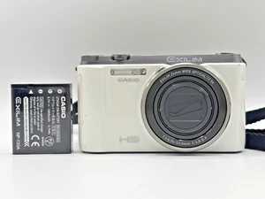 Excellent CASIO EXILIM EX-ZR1100 Compact Digital Camera White From Japan 5052802 - Picture 1 of 18