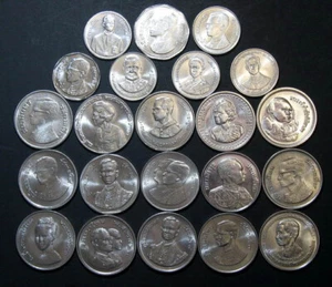 Thailand Coin 5 Baht Completed Set of 22 - Picture 1 of 2