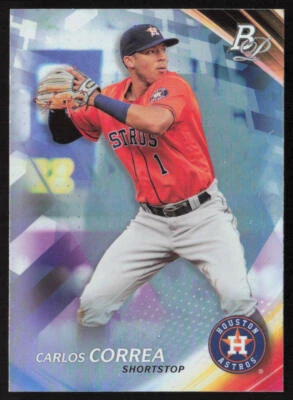 2017 Bowman Platinum Carlos Correa 45  | Minnesota Twins - Image 1 of 2