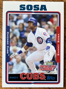 2005 Topps Opening Day Baseball Card #10 Sammy Sosa