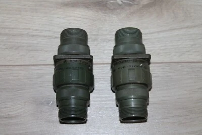 Amphenol Circular Connector 97B-3106A-22-22P-HD 4 Pin Socket  97B-3100A 22S. - Image 1 of 4