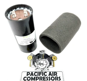 EC1216C06SP CONDENSADOR DE ARRANQUE BALDOR MODELO L1512T 216-256 UF MFD 250 VAC 50/60 HZ - Imagen 1 de 3