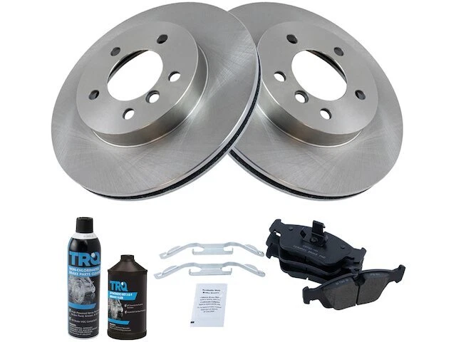 Kit de pastillas de freno y rotor delantero TRQ para BMW Z3 2001-2002 3,0 L 6 cilindros 16KJSF Foto 1 de 1