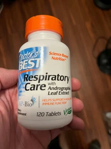 Doctor's Best Respiratory Care with Andrographis Leaf Extract 120  tabs  - Picture 1 of 2