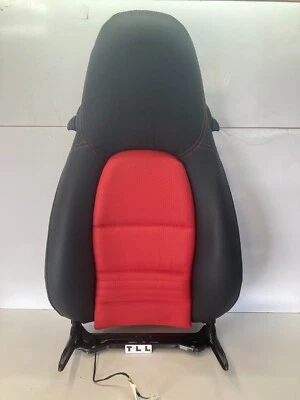97-04 PORSCHE 986 BOXSTER SEAT cushion RH upper Red Black - Image 1 of 4