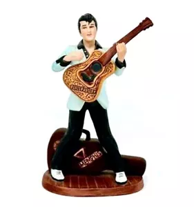 Vintage 1987 Elvis Presley Gitarre Porzellan Figur Avon Neu aus altem Lagerbestand Box & Papiere! - Bild 1 von 8