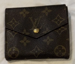Auth LOUIS VUITTON Porte Monnaie Billet Carte Credit Bifold Monogram wallet - Picture 1 of 6