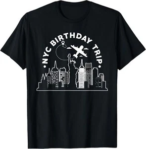 Camiseta con capucha de viaje de cumpleaños de Nueva York con diseño de cumpleaños de Nueva York - Imagen 1 de 18