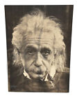 Albert Einstein Art Photograph by Philippe Halsman, Stamped 