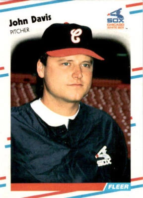 1988 Fleer Update  #U-15 John Davis   Chicago White Sox - Image 1 of 2