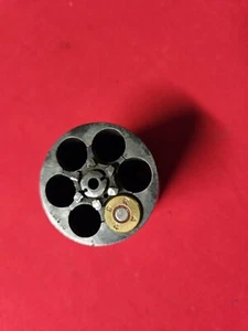 Unknown Make/Model. 38 Special Revolver Parts, Cylinder. Possibly English. - Picture 1 of 5