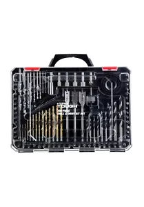 Tough 100 Piece Drill Bits Set Screwdriver Bits and Nut Driver Bits Set - Picture 1 of 3