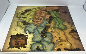 Risk Lord of the Rings Middle Earth Replacement Parts Game Board Only