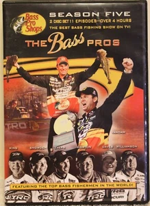 The Bass Pros Season 5 2011 11 episodes 2 disc set DVD TV show fish techniques  - Picture 1 of 5