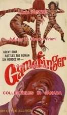GAMEFINGER 1966 #6 0008 James Bond -ish NUDE = POSTER Book 8 SIZES 17" - 3 FEET