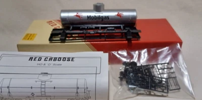 Escala HO Caboose Rojo RC-3014-1 MOBIL 10000 Gal. Tanker #78924 ¡Kit nuevo en caja!! Foto 1 de 4