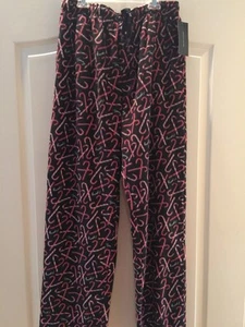 Men's Tommy Hilfiger Fleece Pajama Lounge Pants Size XL Candy Cane $40 Cozy - Picture 1 of 5