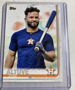 2019 Topps #178- JOSE ALTUVE Short Print SP Image Variation Photo Variation