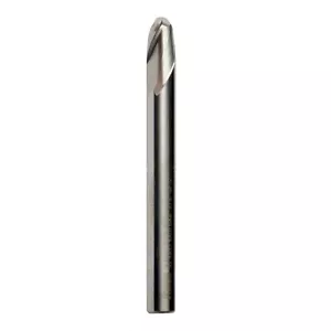 NUEVO 3/32X1/8X1/2X1-3/4" 2 FLAUTA BOLA NARIZ CARBURO MOLINO FINAL PARA ALUMINIO - Imagen 1 de 4