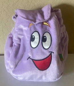 Dora The Explorer Plush Purple 10” Backpack - Picture 1 of 7