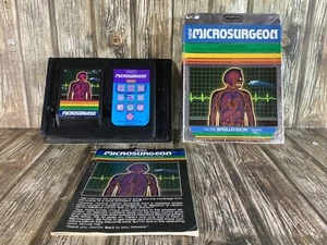 INTELLIVISION MICROSURGEON GAME CARTRIDGE OVERLAYS INSTRUCTIONS WORKING - Picture 1 of 6