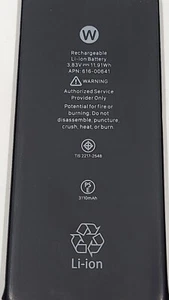 Wiltech Replacement Internal Battery For Apple iPhone XS MAX XR 11 15 PRO PLUS - Picture 1 of 42