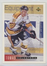 1995-96 Upper Deck Swedish Tomas Holmstrom Thomas Holmstrom #123