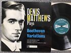 Denis Matthews Plays Beethoven Variations   Top Rank Mono Lp   35 007