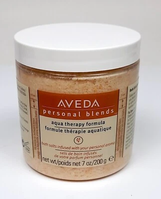 Sais de banho Aveda Personal Blends Aqua Therapy Formula 7 oz. ~ *RARO APOSENTADO* - Imagem 1 de 3